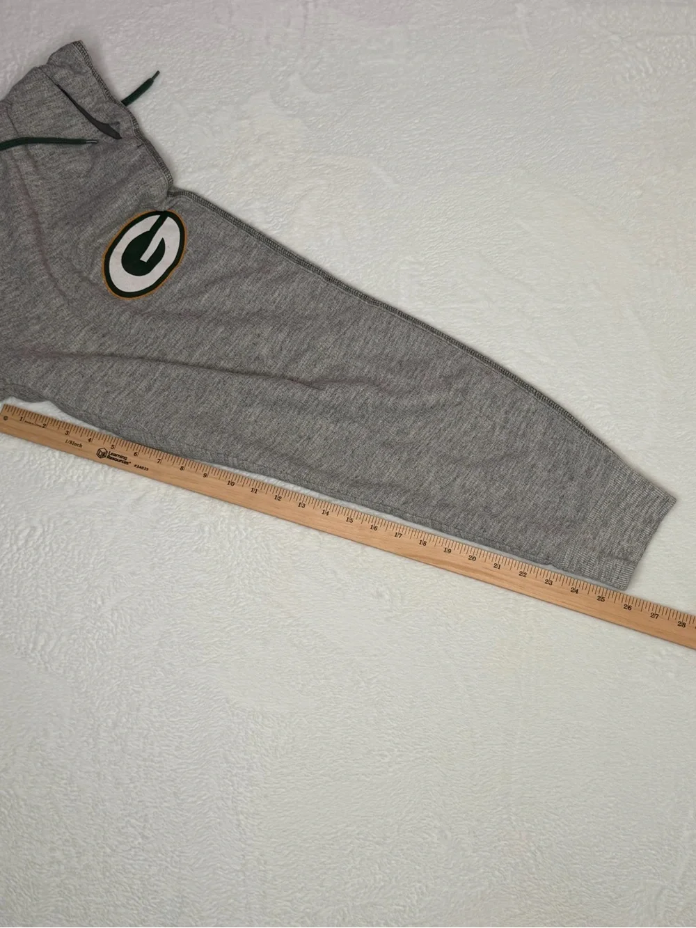 Green Bay Packers NFL Team Apparel Jogger Sweatpants Gray LG